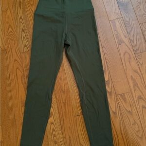 Olive green CRZ leggings size large